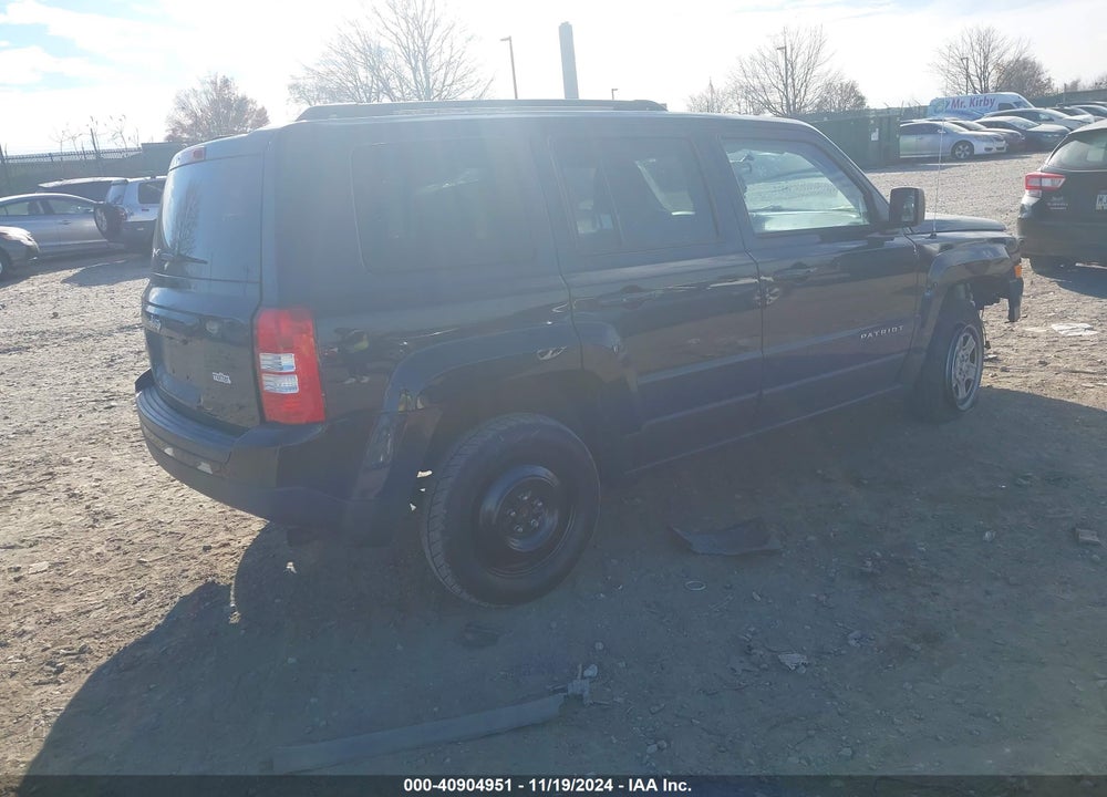 2015 JEEP PATRIOT SPORT VIN: 1C4NJRBB8FD290947