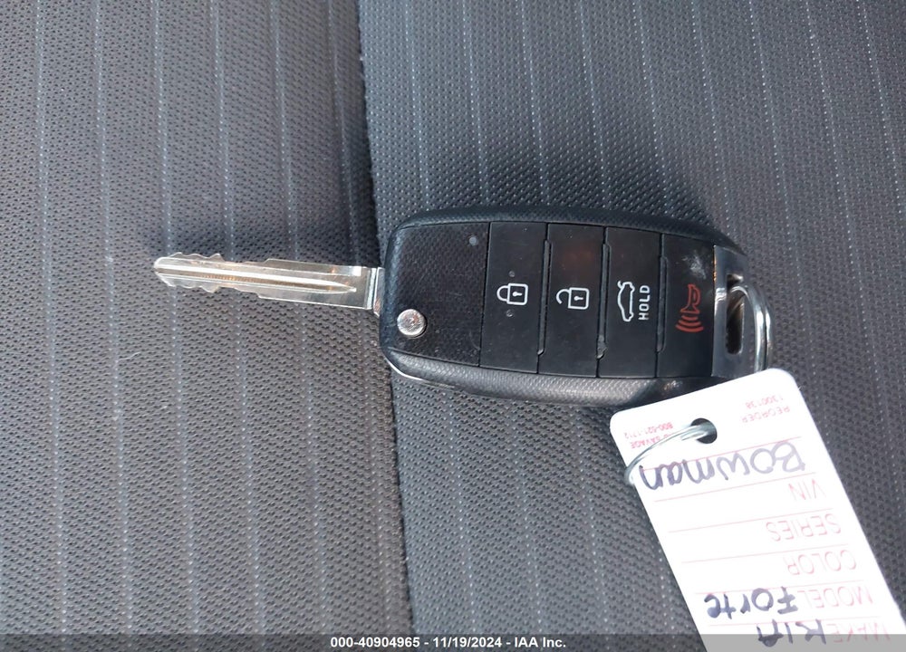 2015 KIA FORTE LX VIN: KNAFX4A69F5389892