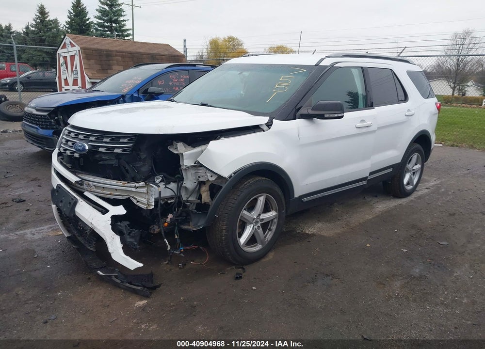 2016 FORD EXPLORER XLT VIN: 1FM5K8D84GGD17551