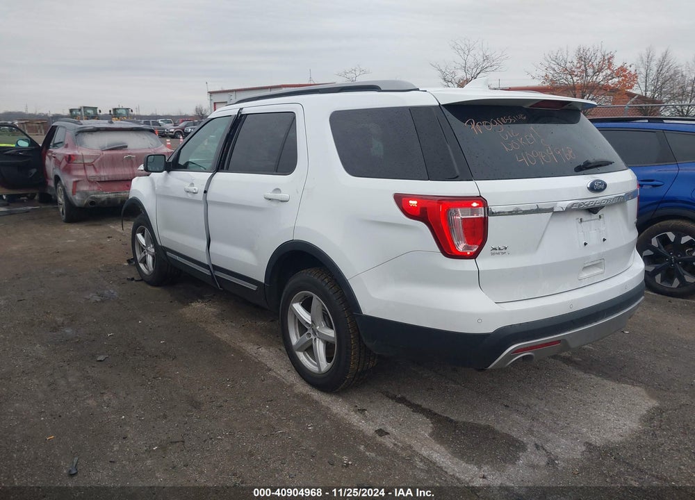 2016 FORD EXPLORER XLT VIN: 1FM5K8D84GGD17551