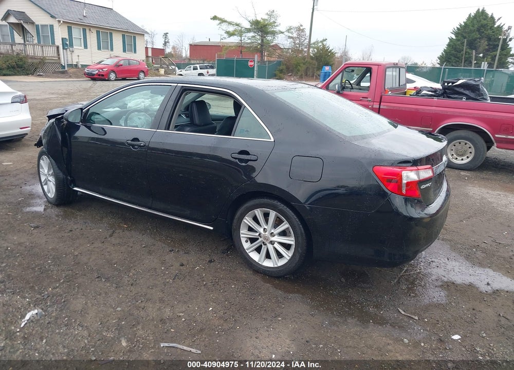 2012 TOYOTA CAMRY XLE VIN: 4T4BF1FK9CR214599