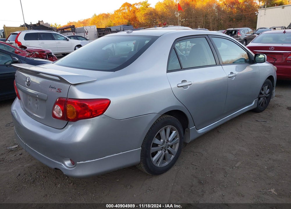 2009 TOYOTA COROLLA S VIN: 1NXBU40E99Z058416