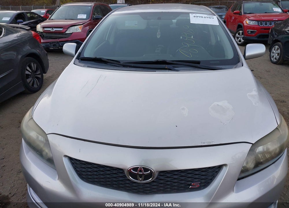 2009 TOYOTA COROLLA S VIN: 1NXBU40E99Z058416