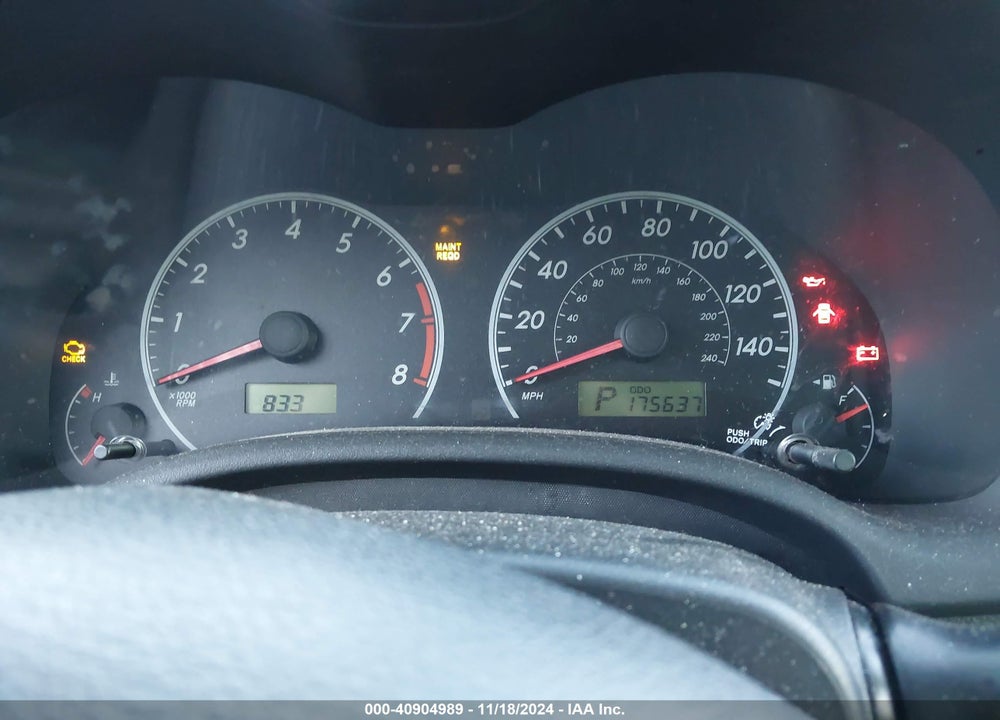2009 TOYOTA COROLLA S VIN: 1NXBU40E99Z058416