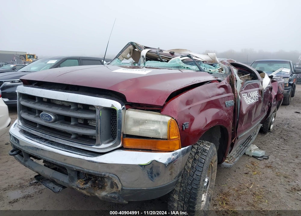 2000 FORD F-250 VIN: 1FTNW21L1YEE03606
