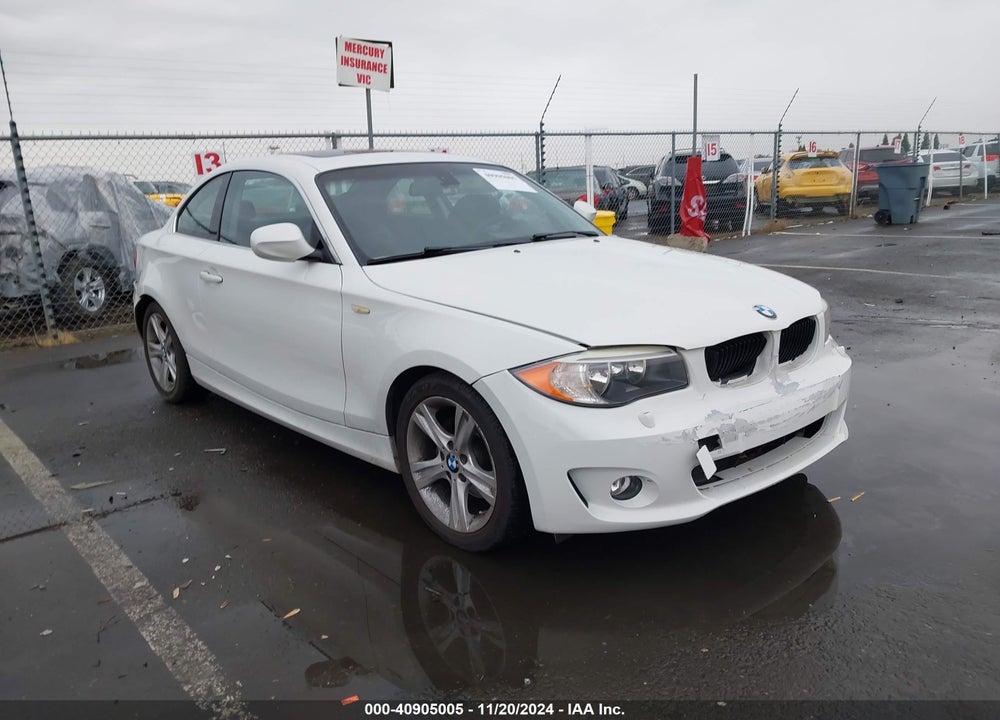 2013 BMW 128I VIN: WBAUP9C54DVS94971