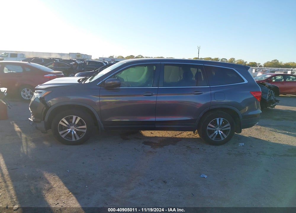 2017 HONDA PILOT EX-L VIN: 5FNYF5H58HB008987