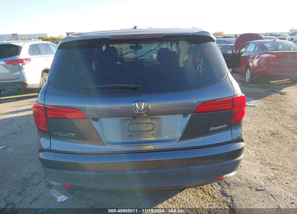 2017 HONDA PILOT EX-L VIN: 5FNYF5H58HB008987