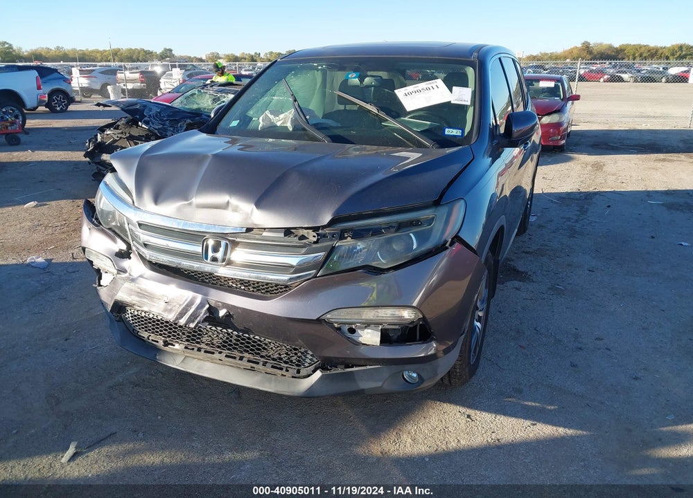 2017 HONDA PILOT EX-L VIN: 5FNYF5H58HB008987