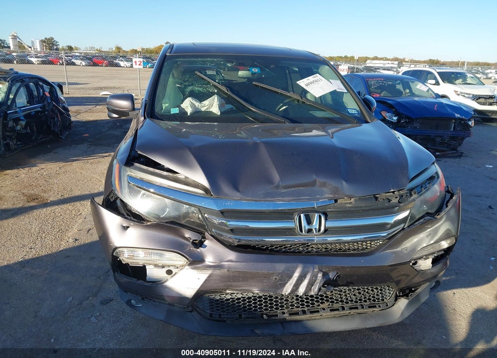 2017 HONDA PILOT EX-L VIN: 5FNYF5H58HB008987