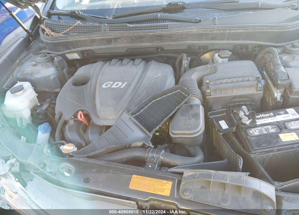 2012 HYUNDAI SONATA GLS VIN: 5NPEB4AC8CH503038