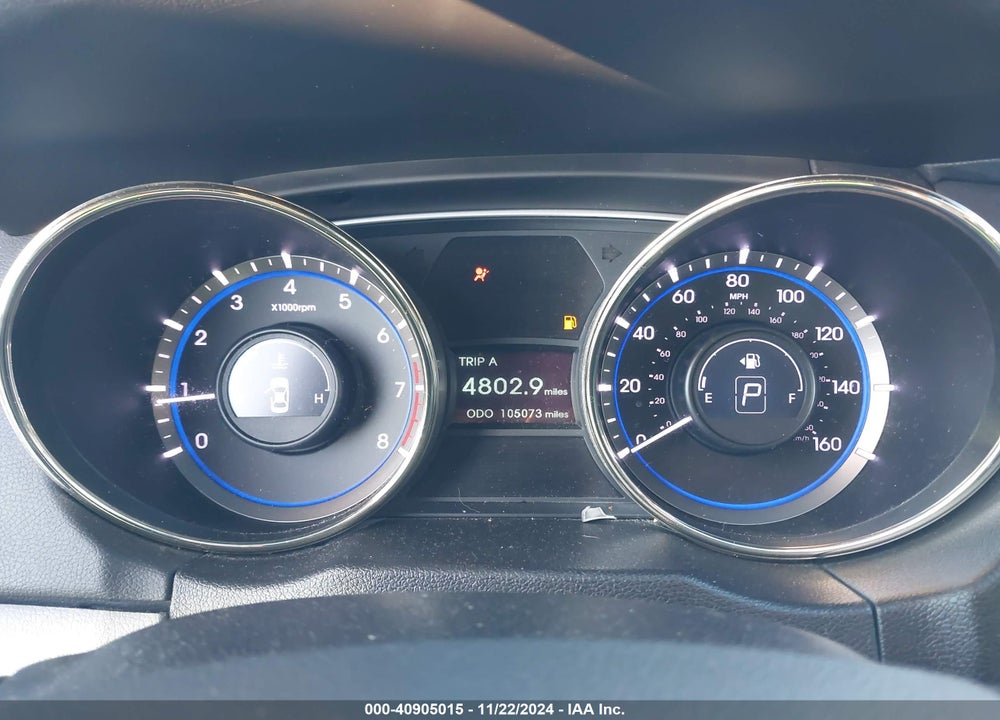 2012 HYUNDAI SONATA GLS VIN: 5NPEB4AC8CH503038