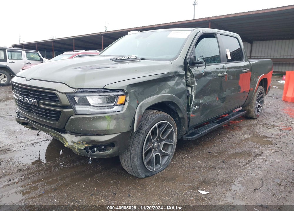2021 RAM 1500 LAIE  4X4 5'7 BOX VIN: 1C6SRFJT8MN581757