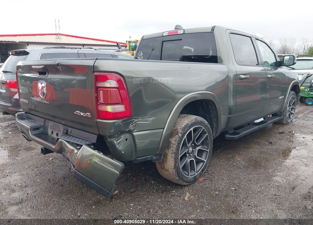 2021 RAM 1500 LAIE  4X4 5'7 BOX VIN: 1C6SRFJT8MN581757