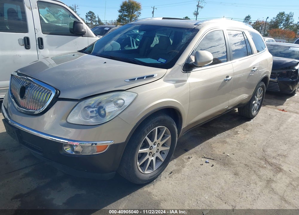 2012 BUICK ENCLAVE LEATHER VIN: 5GAKRCED6CJ342404