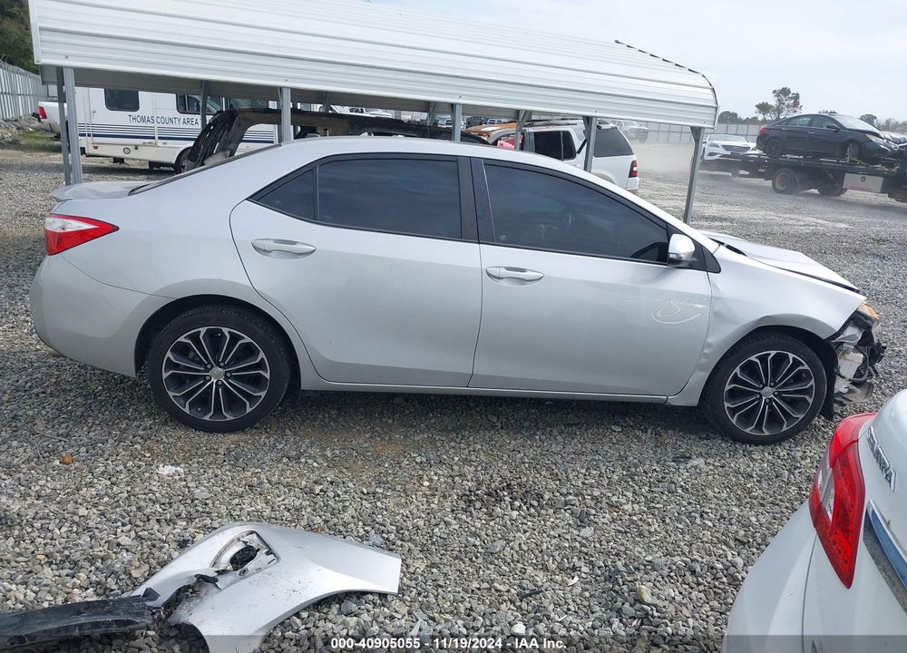2016 TOYOTA COROLLA S PREMIUM VIN: 2T1BURHE0GC737586