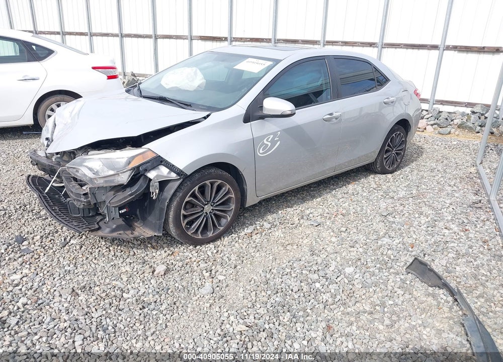 2016 TOYOTA COROLLA S PREMIUM VIN: 2T1BURHE0GC737586