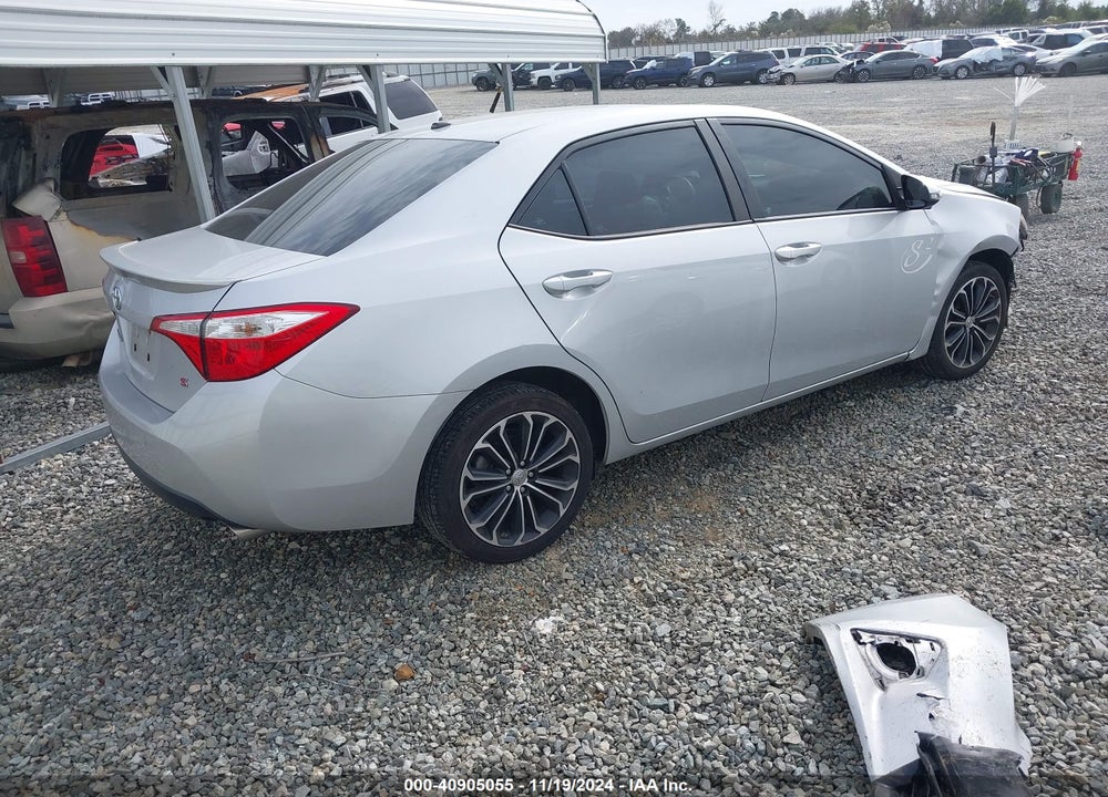2016 TOYOTA COROLLA S PREMIUM VIN: 2T1BURHE0GC737586
