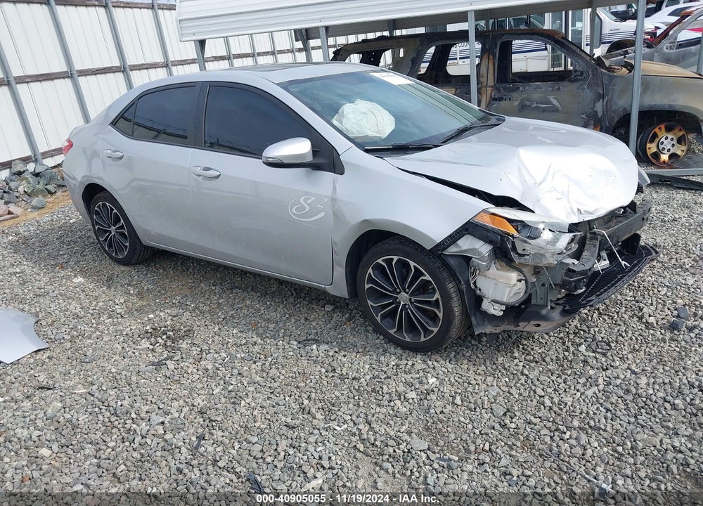 2016 TOYOTA COROLLA S PREMIUM VIN: 2T1BURHE0GC737586