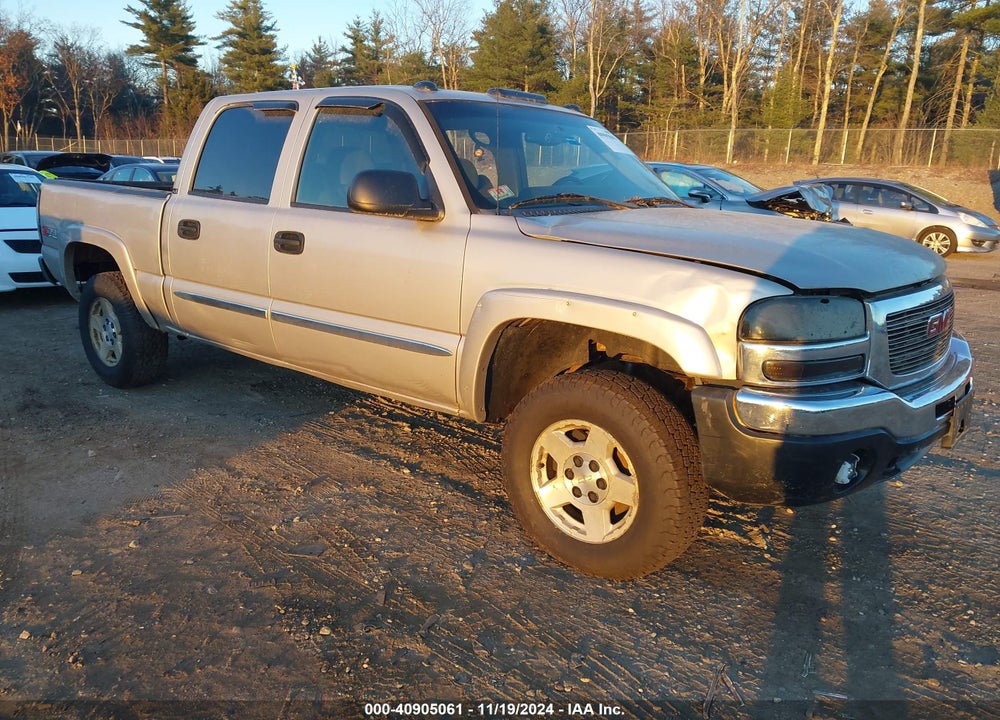 2005 GMC SIERRA 1500 SLE VIN: 2GTEK13TX51344703