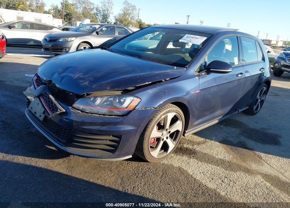 2017 VOLKSWAGEN GOLF GTI AUTOBAHN 4-DOOR/S 4-DOOR/SE 4-DOOR/SPORT 4-DOOR VIN: 3VW547AU8HM073367