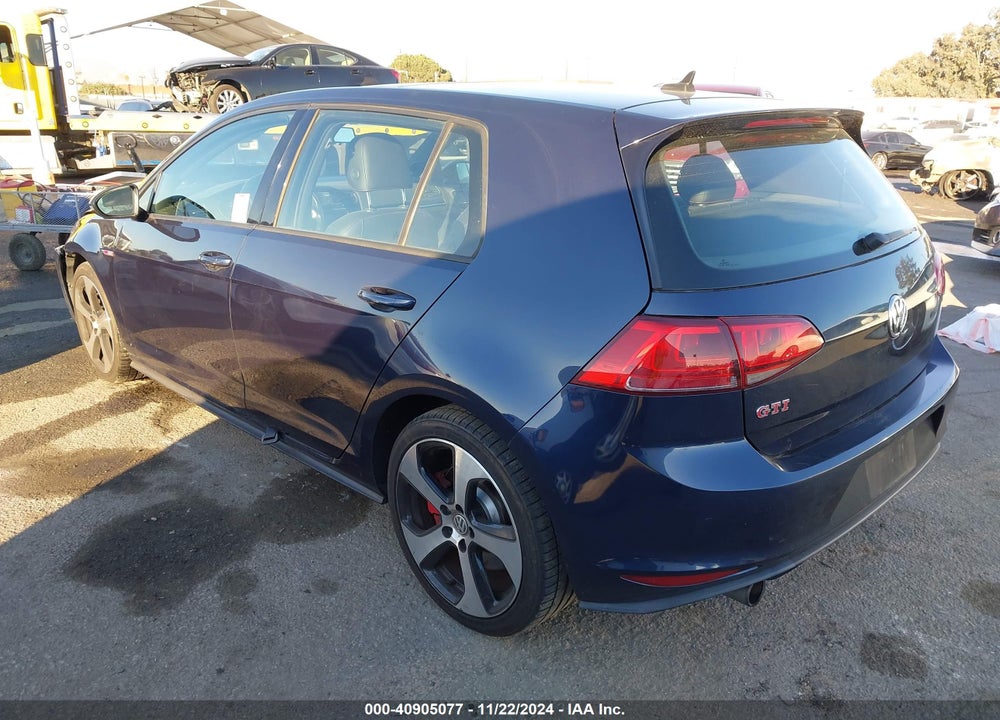 2017 VOLKSWAGEN GOLF GTI AUTOBAHN 4-DOOR/S 4-DOOR/SE 4-DOOR/SPORT 4-DOOR VIN: 3VW547AU8HM073367