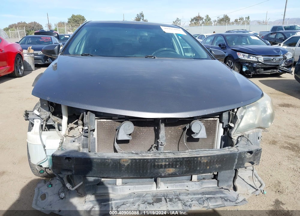 2012 TOYOTA CAMRY SE VIN: 4T1BF1FKXCU157114