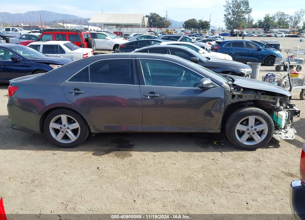 2012 TOYOTA CAMRY SE VIN: 4T1BF1FKXCU157114