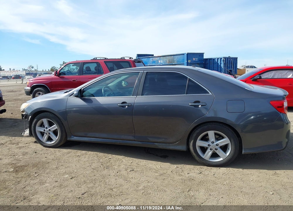 2012 TOYOTA CAMRY SE VIN: 4T1BF1FKXCU157114
