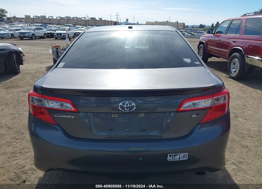 2012 TOYOTA CAMRY SE VIN: 4T1BF1FKXCU157114
