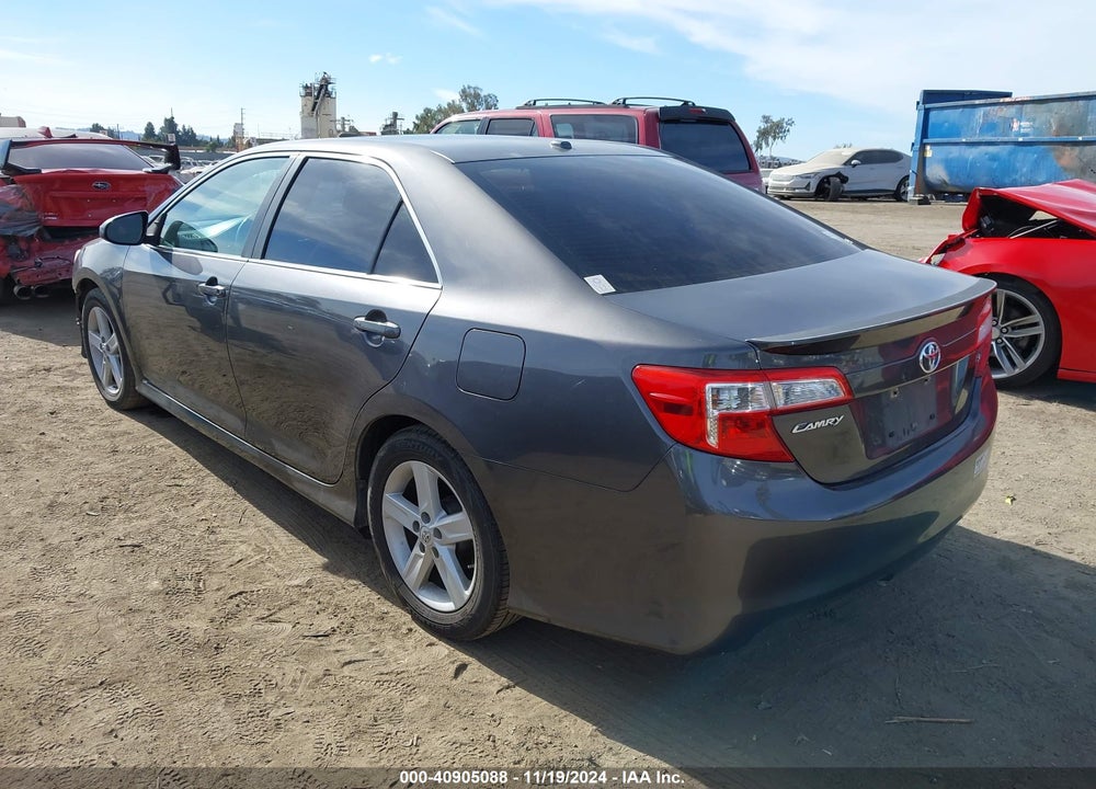 2012 TOYOTA CAMRY SE VIN: 4T1BF1FKXCU157114