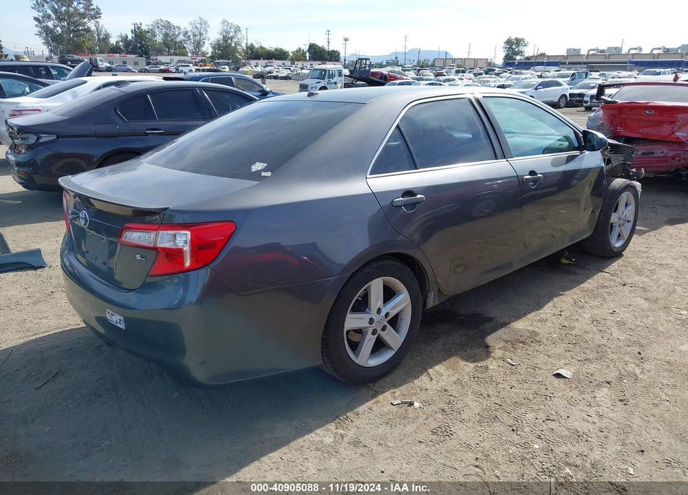 2012 TOYOTA CAMRY SE VIN: 4T1BF1FKXCU157114