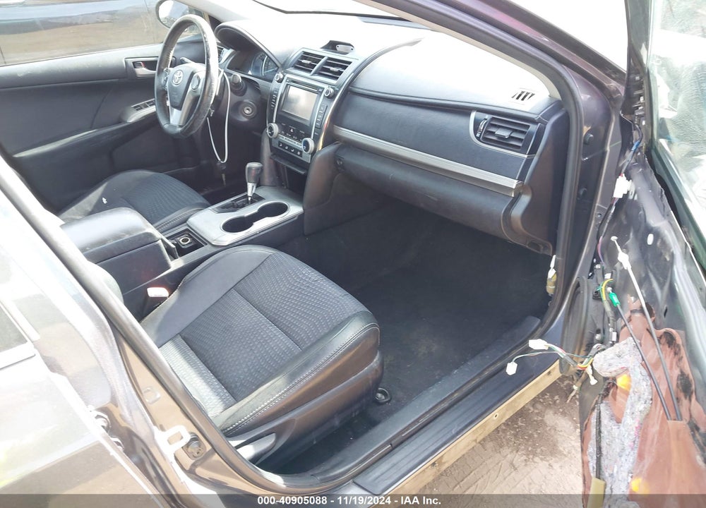2012 TOYOTA CAMRY SE VIN: 4T1BF1FKXCU157114