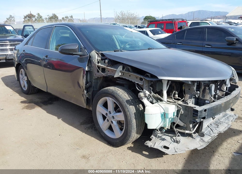 2012 TOYOTA CAMRY SE VIN: 4T1BF1FKXCU157114