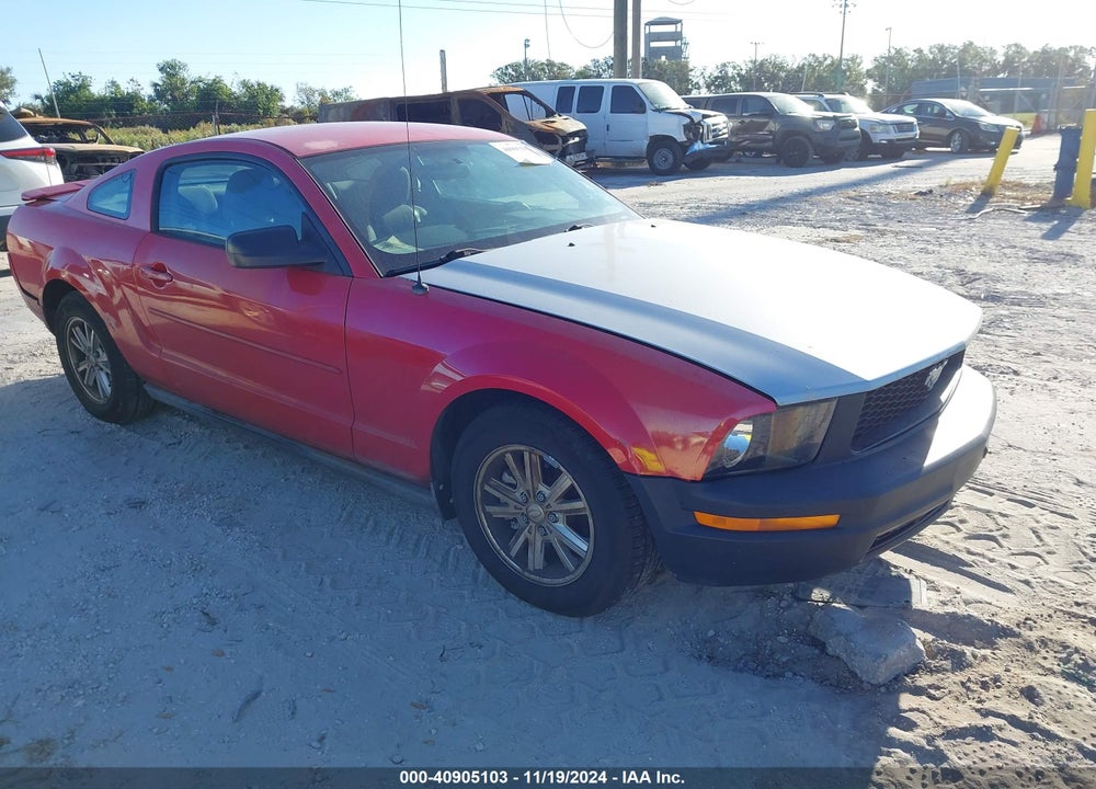 2008 FORD MUSTANG V6 DELUXE VIN: 1ZVHT80N585190989