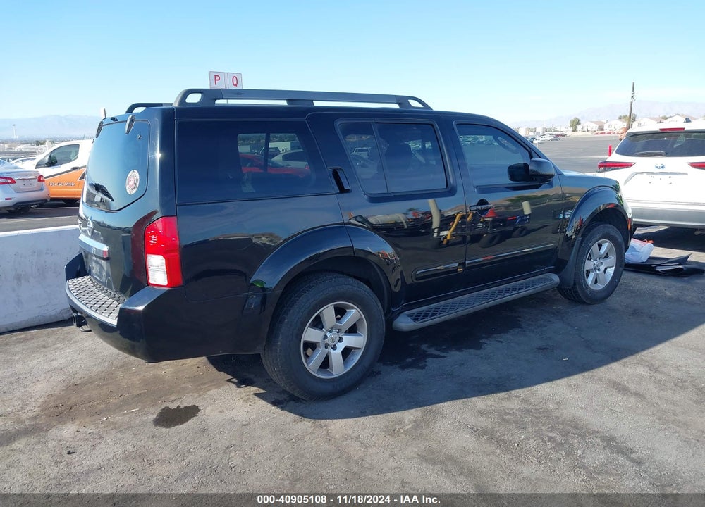 2011 NISSAN PATHFINDER SV VIN: 5N1AR1NN0BC630683