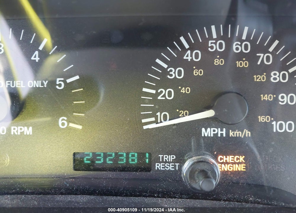 1999 JEEP CHEROKEE CLASSIC/SPORT VIN: 1J4FF68S1XL676834
