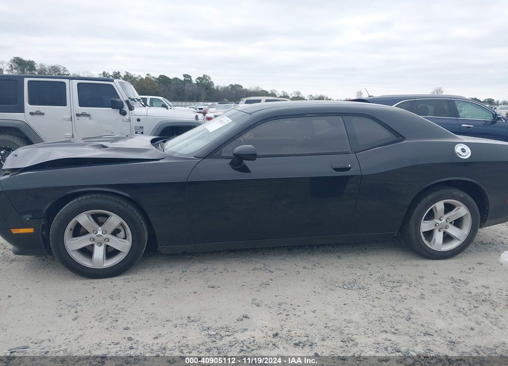 2014 DODGE CHALLENGER SXT VIN: 2C3CDYAG5EH270327