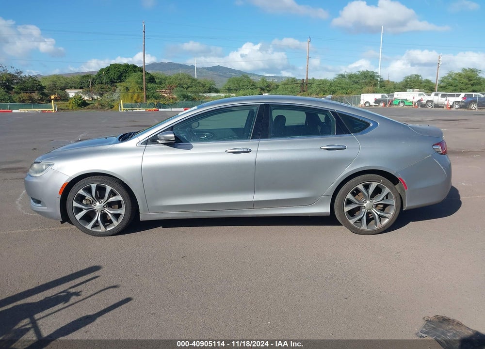 2015 CHRYSLER 200 C VIN: 1C3CCCCG5FNS15266