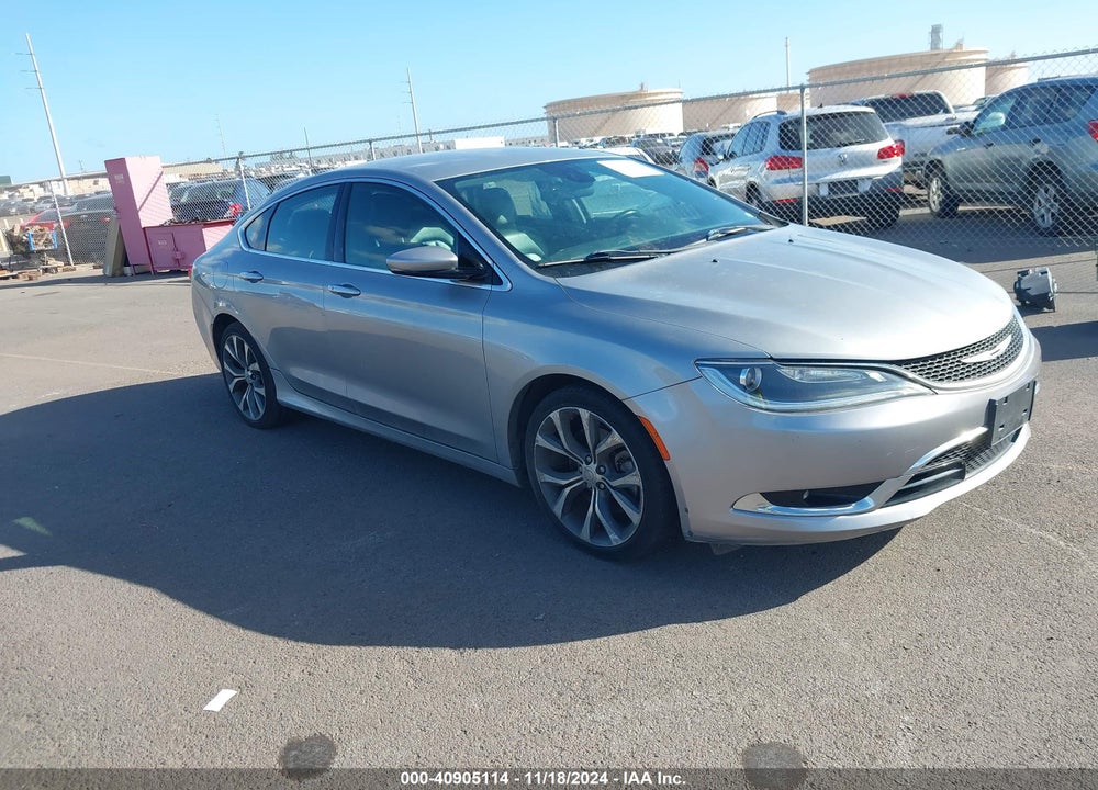 2015 CHRYSLER 200 C VIN: 1C3CCCCG5FNS15266