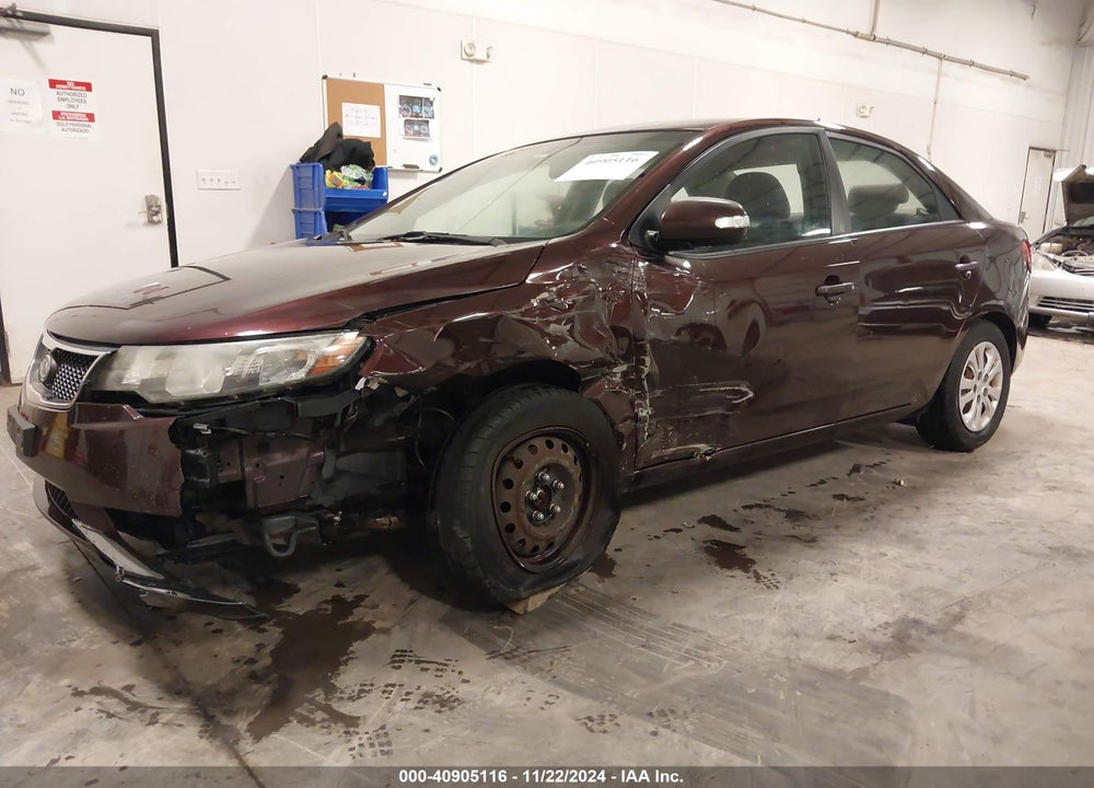 2010 KIA FORTE EX VIN: KNAFU4A26A5203952