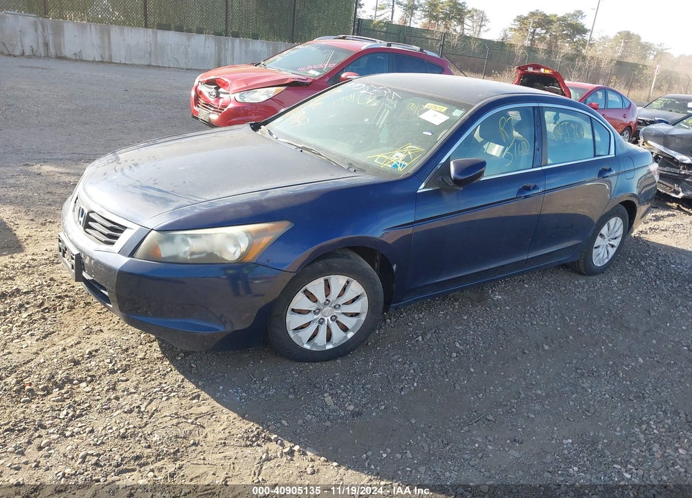 2009 HONDA ACCORD 2.4 LX VIN: 1HGCP26399A198737