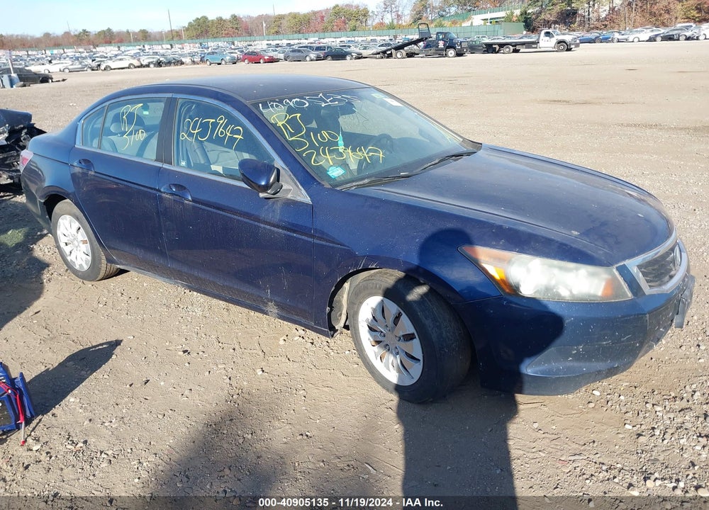 2009 HONDA ACCORD 2.4 LX VIN: 1HGCP26399A198737