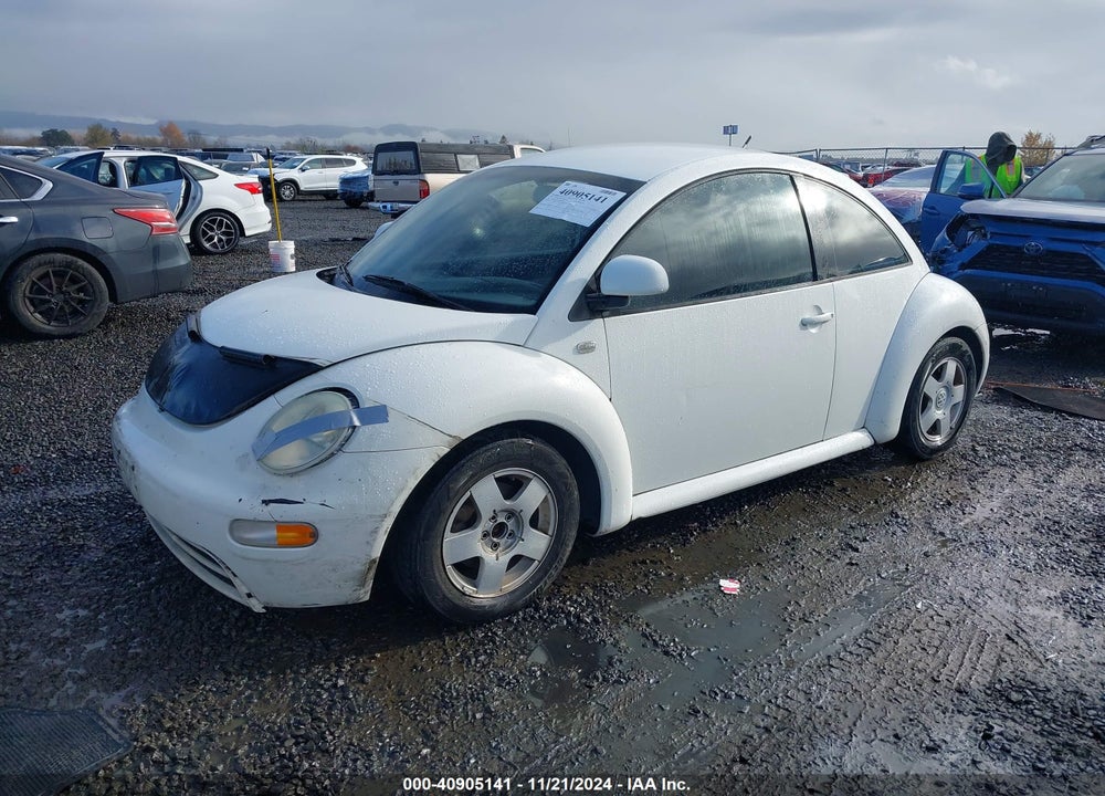 1999 VOLKSWAGEN NEW BEETLE GL VIN: 3VWBC21C6XM417003