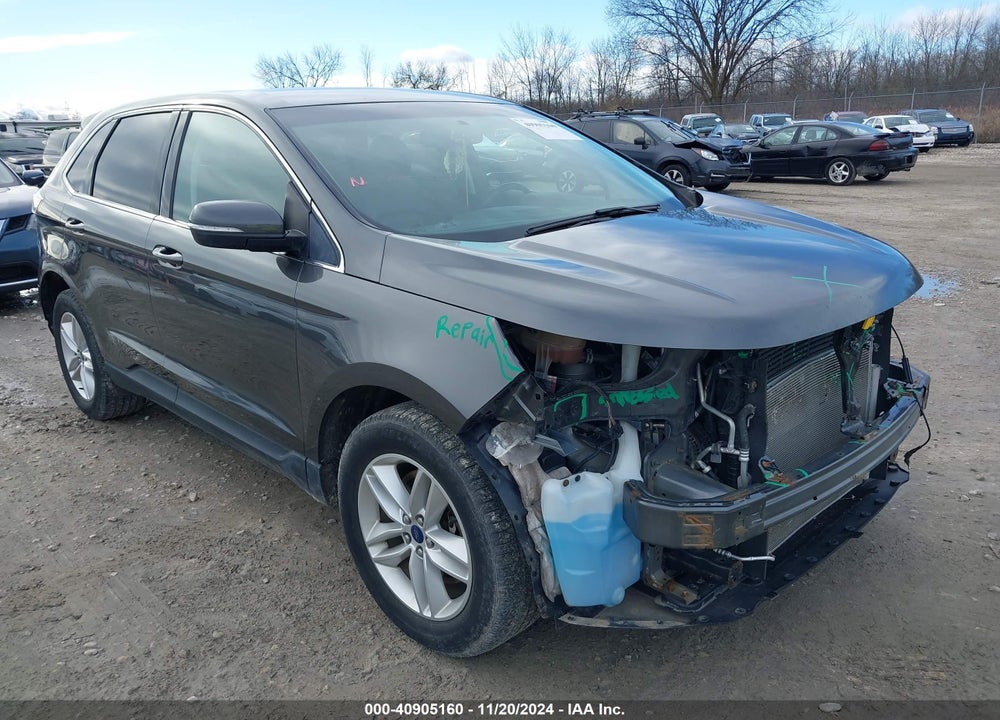 2018 FORD EDGE SEL VIN: 2FMPK4J88JBB14702