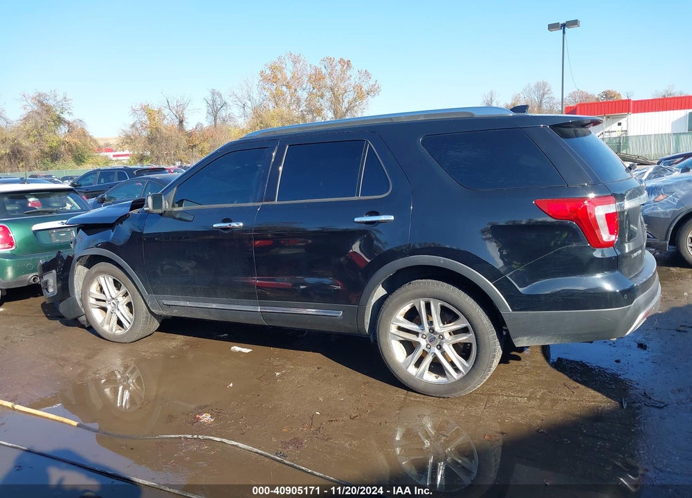 2017 FORD EXPLORER LIMITED VIN: 1FM5K8F84HGC18663