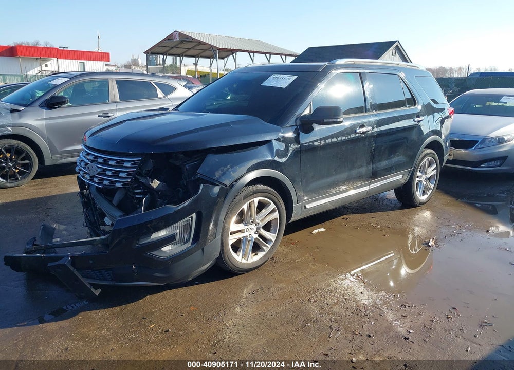 2017 FORD EXPLORER LIMITED VIN: 1FM5K8F84HGC18663