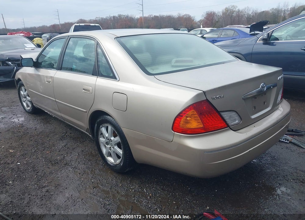 2000 TOYOTA AVALON XLS VIN: 4T1BF28B3YU091788