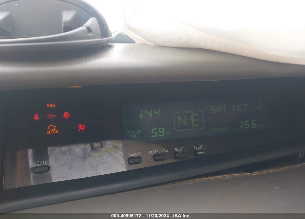 2000 TOYOTA AVALON XLS VIN: 4T1BF28B3YU091788