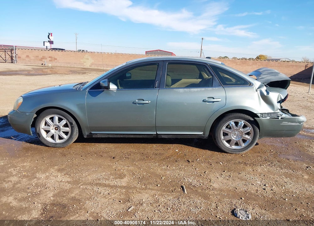 2007 FORD FIVE HUNDRED SEL VIN: 1FAHP27117G143037